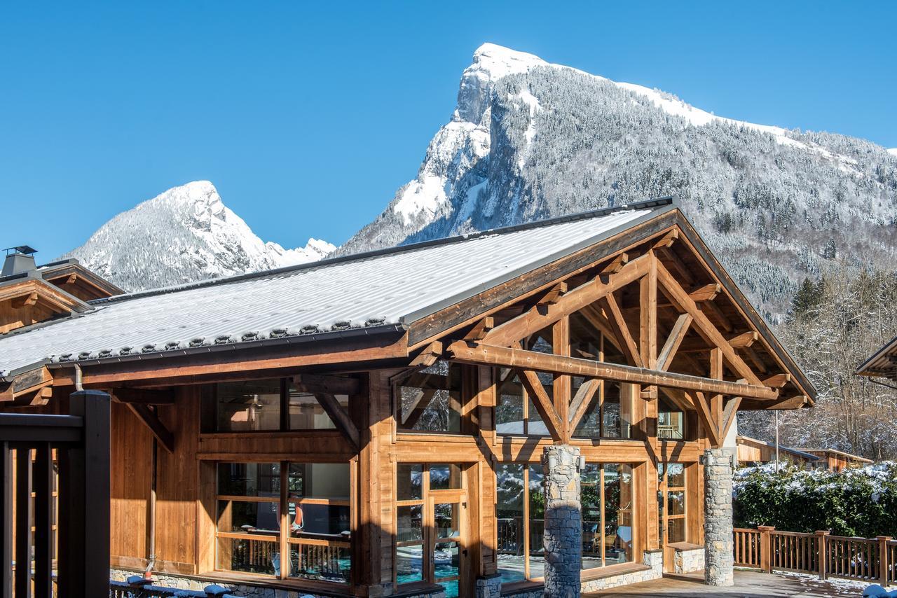 Cgh Residences & Spas La Reine Des Pres Samoens Bagian luar foto